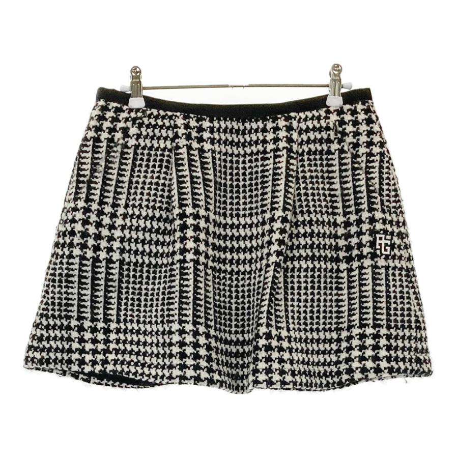 PEARLY GATES パーリーゲイツ 裏地付 ウール スカート グレンチェック