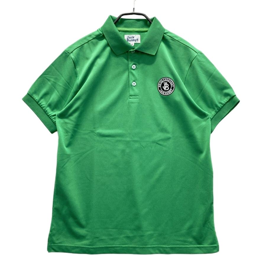 JACK BUNNY ジャックバニー 半袖ポロシャツ グリーン系 4 ゴルフウェア