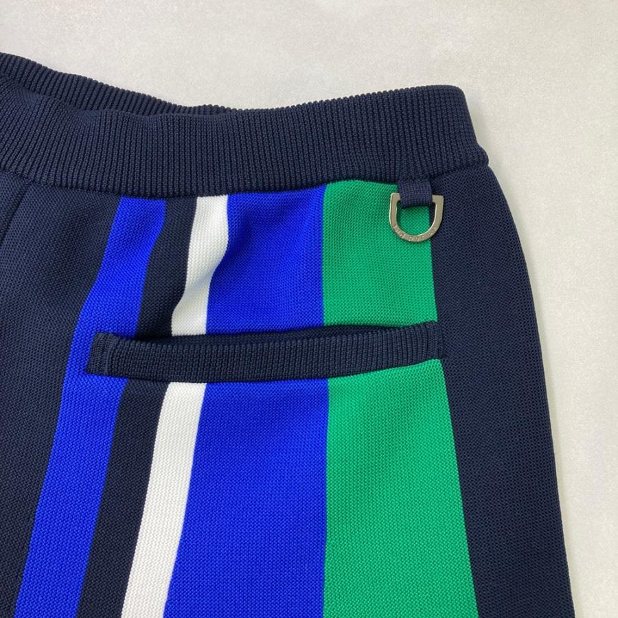 ✨アンパスィ✨セットアップ　ブルゾン（Mサイズ）　スカート（Sサイズ）　ネイビー AND PER SE アンパスィ ニットスカート ネイビー系 M ゴルフ