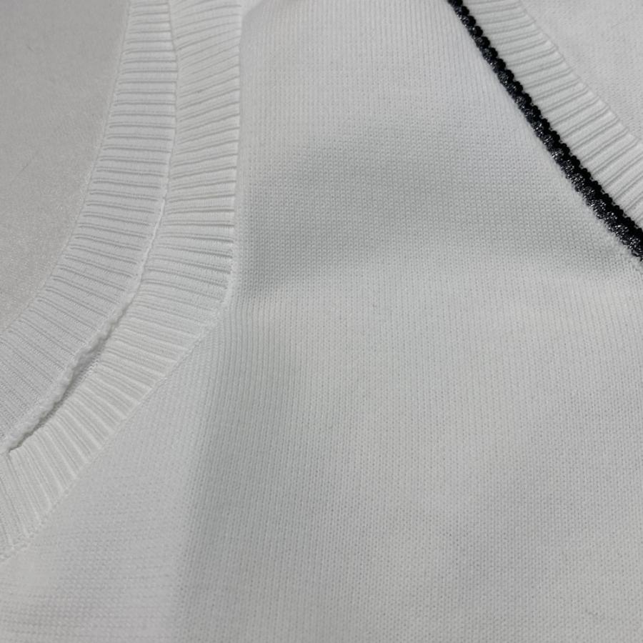 ST ANDREWS セントアンドリュース 2024年モデル ニットベスト ホワイト