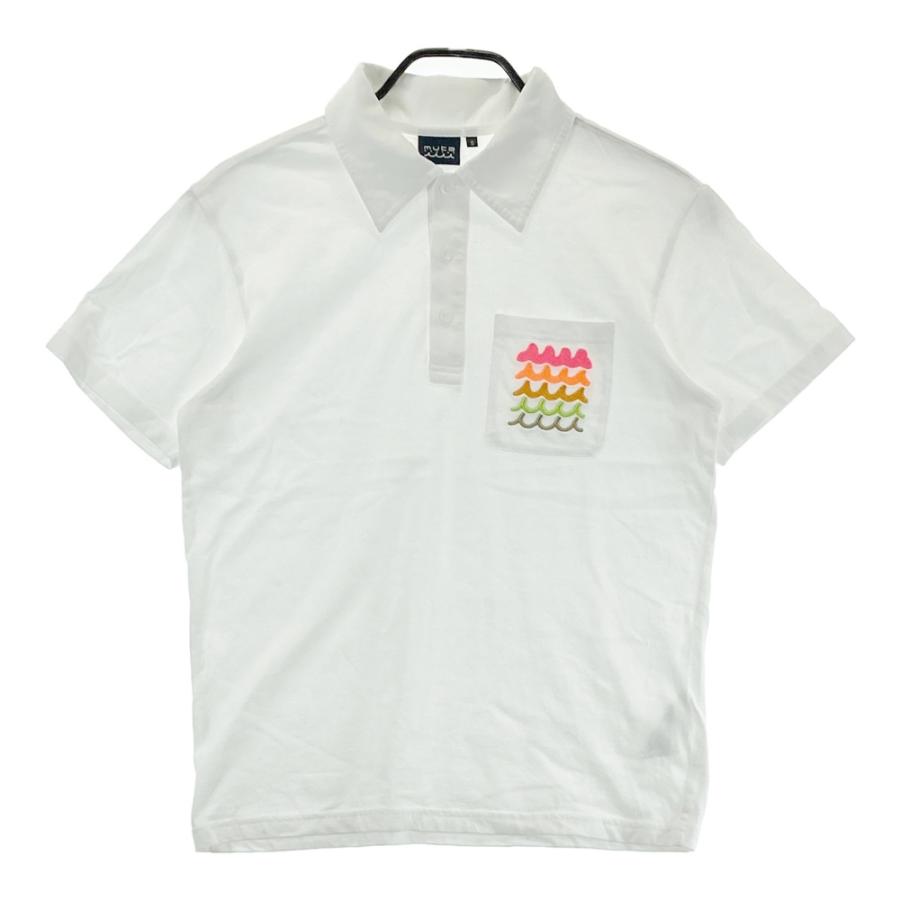 muta ムータマリン ゴルフウェア ポロシャツ ホワイト サイズ5 MUTA MARINE ムータマリン 半袖ポロシャツ ホワイト系 5 ゴルフ