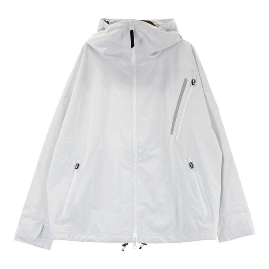 CPG GOLF シーピージーゴルフ フード付 長袖ジップジャケット ホワイト