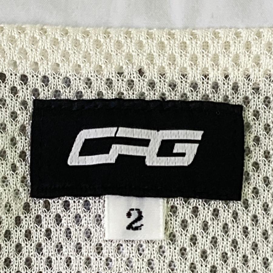 CPG GOLF シーピージーゴルフ フード付 長袖ジップジャケット ホワイト