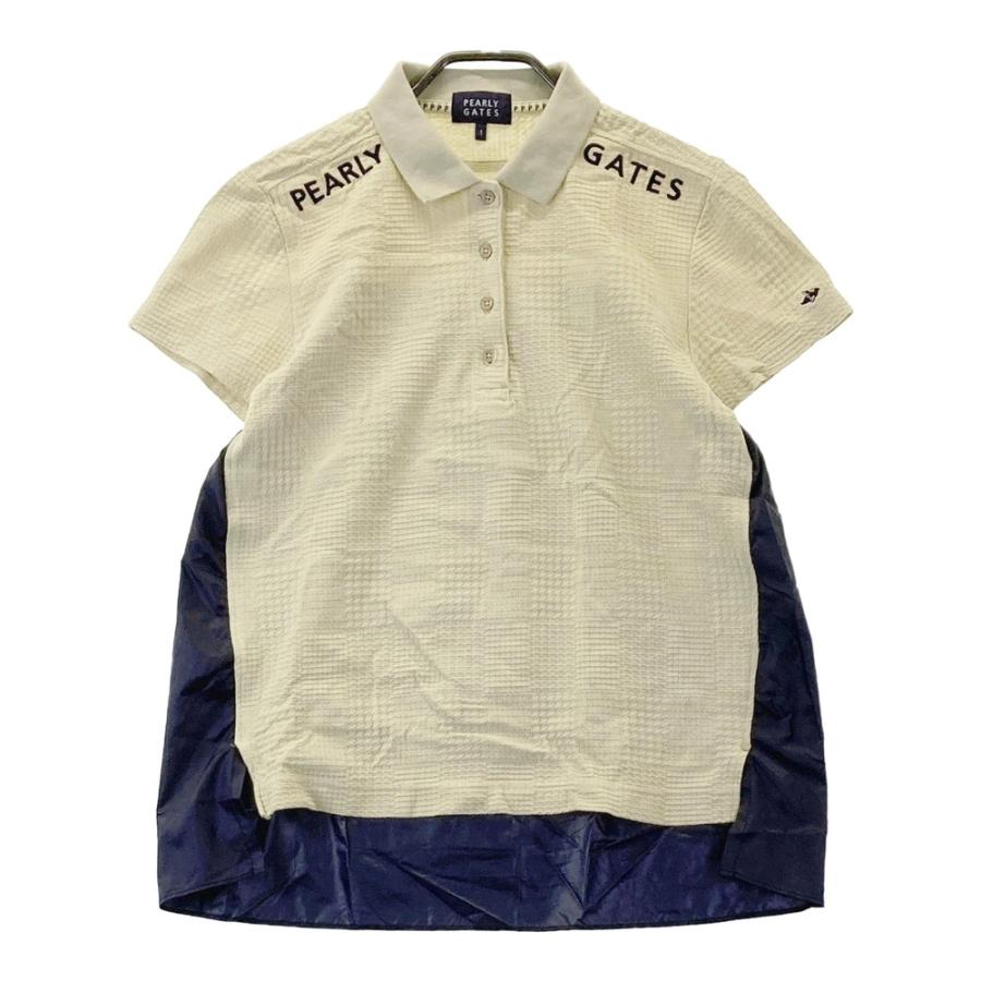 PEARLY GATES パーリーゲイツ 半袖ポロシャツ ベージュ系 1 ゴルフ
