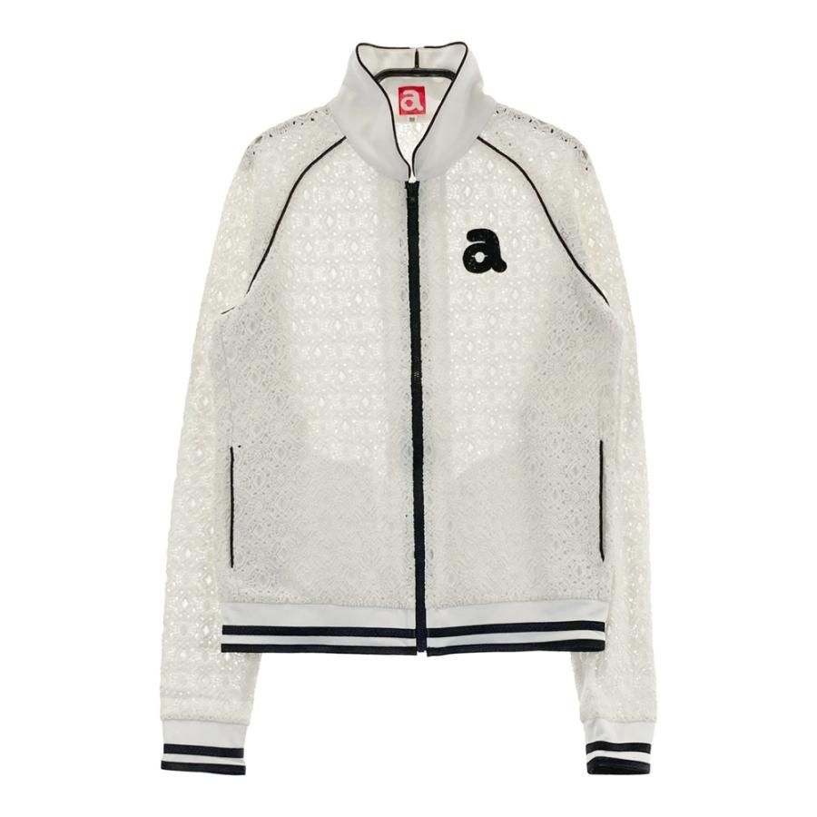 ARCHIVIO アルチビオ 長袖ジップジャケット レース ホワイト系 38