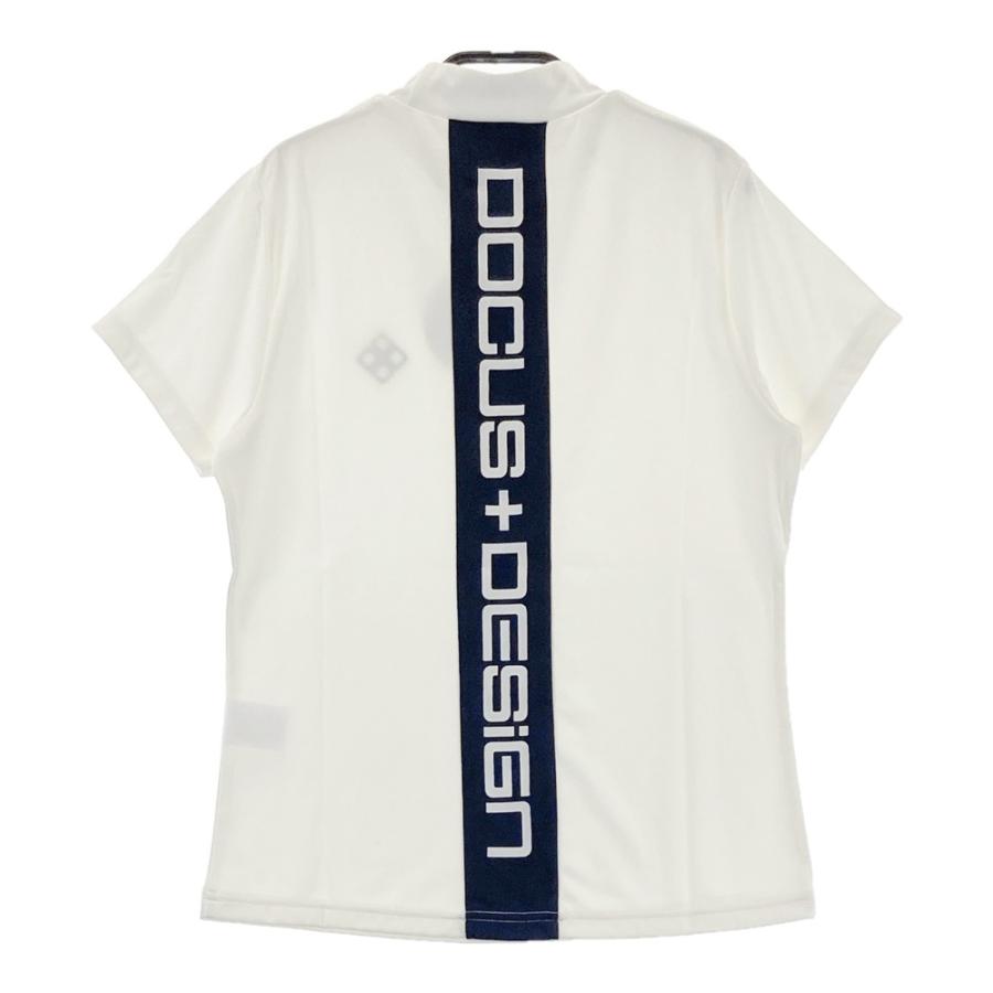 新品】DOCUS ドゥーカス 2023年モデル モックネック 半袖Tシャツ ロゴ