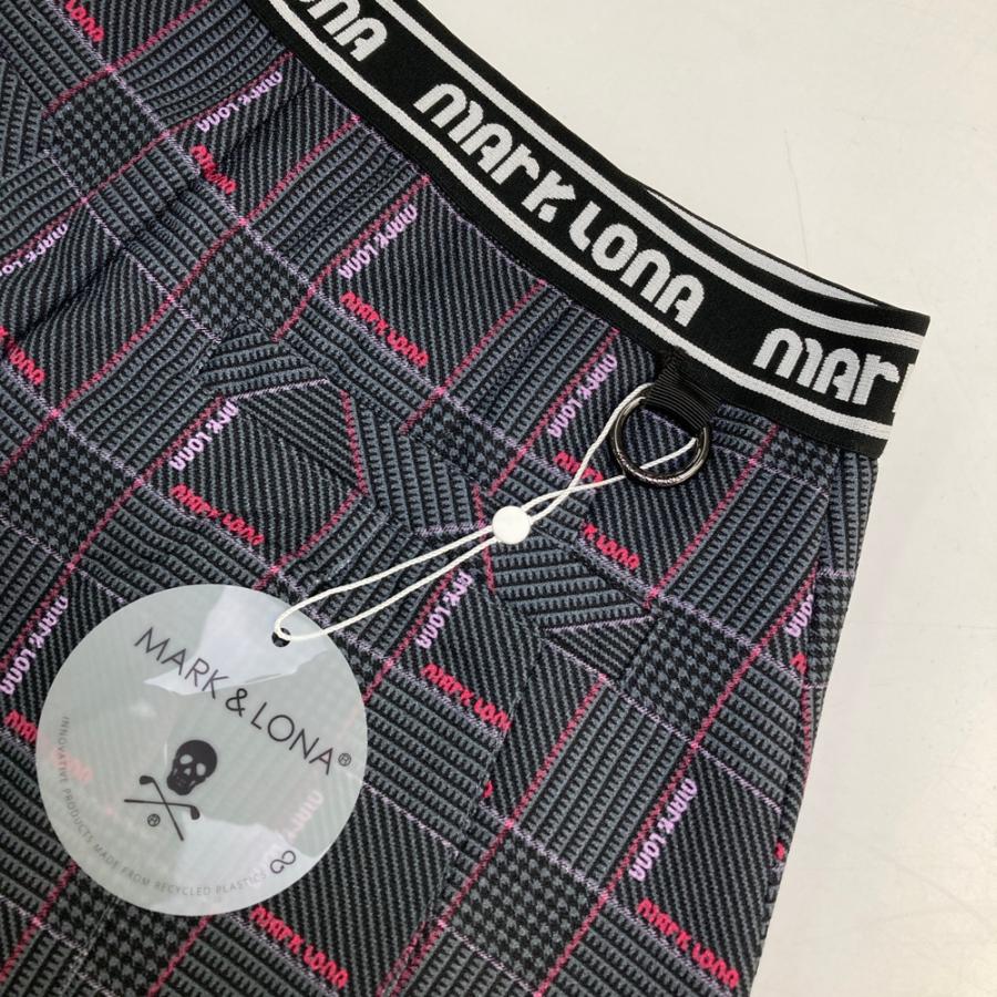 ゴルフキュロットパンツ　マークアンドロナ 美品】MARK&LONA マークアンドロナ キュロットパンツ チェック柄