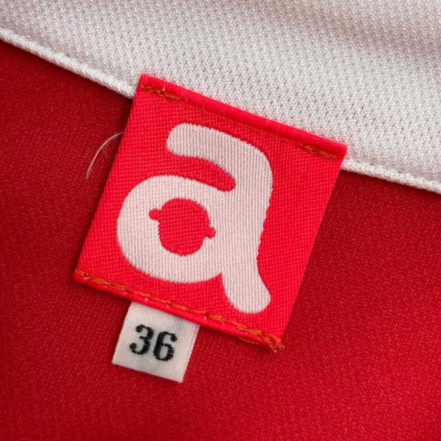 ARCHIVIO アルチビオ ノースリーブポロシャツ レッド系 36