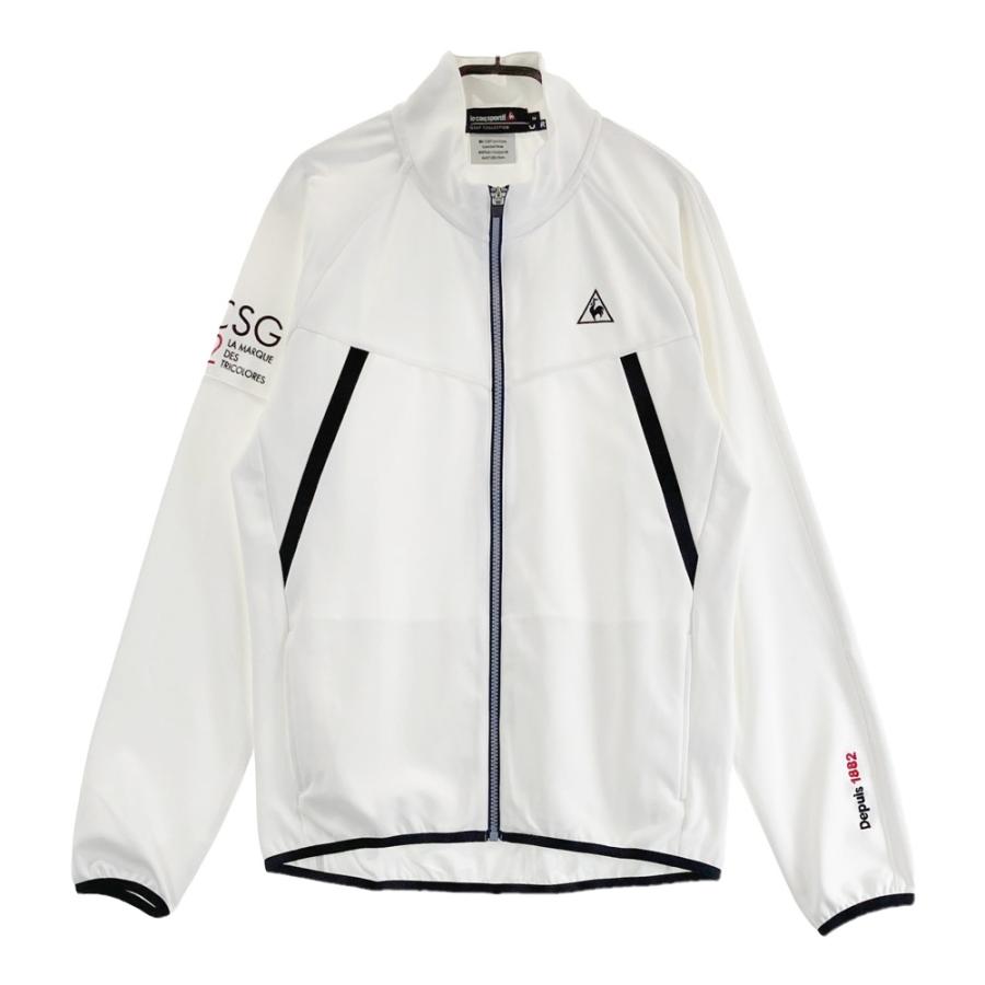 LE COQ GOLF ルコックゴルフ ジップジャケット ホワイト系 M ゴルフ