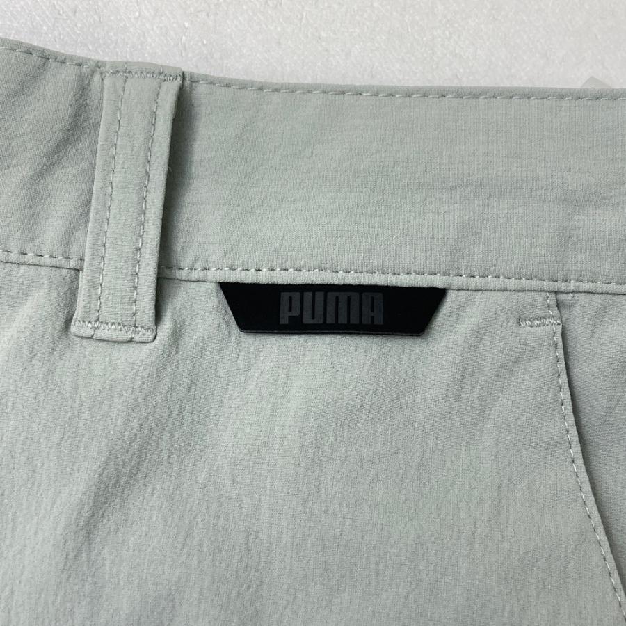 PUMA GOLF プーマゴルフ ナイロン ストレッチパンツ グレー系 L ゴルフ