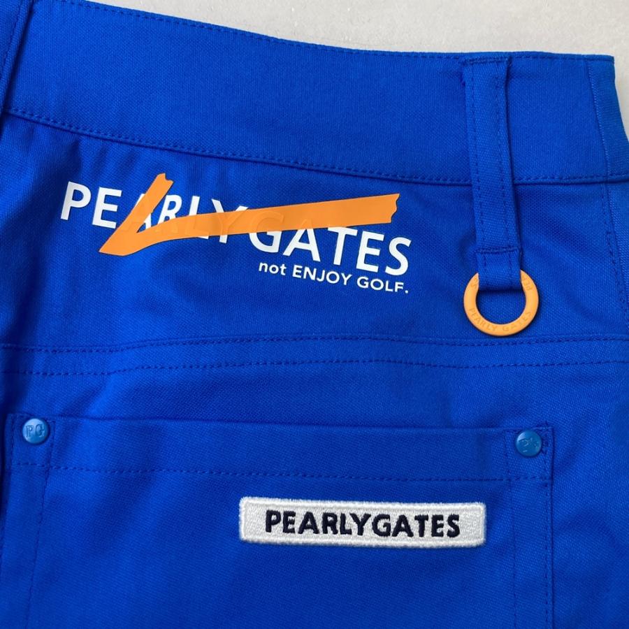 PEARLY GATES 総柄ブルー系ゴルフウェア レディース スカートサイズ1 新品】PEARLY GATES パーリーゲイツ 2024年モデル ストレッチ