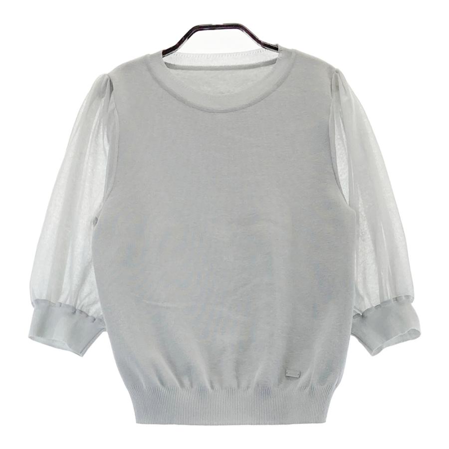 FOXEY フォクシー 43632 ニット カットソー グレー系 40 レディース