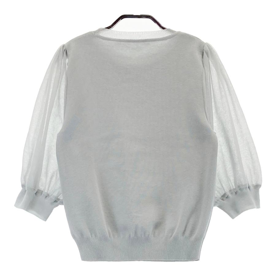 FOXEY フォクシー 43632 ニット カットソー グレー系 40 レディース