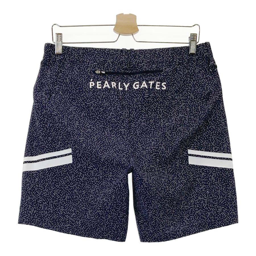 新品　PGG パーリーゲイツ　ハーフパンツ　ネイビー　ウエストゴム　サイズ5 PEARLY GATES（パーリーゲイツ） PGG PEARLY GATES ハーフパンツ 総柄