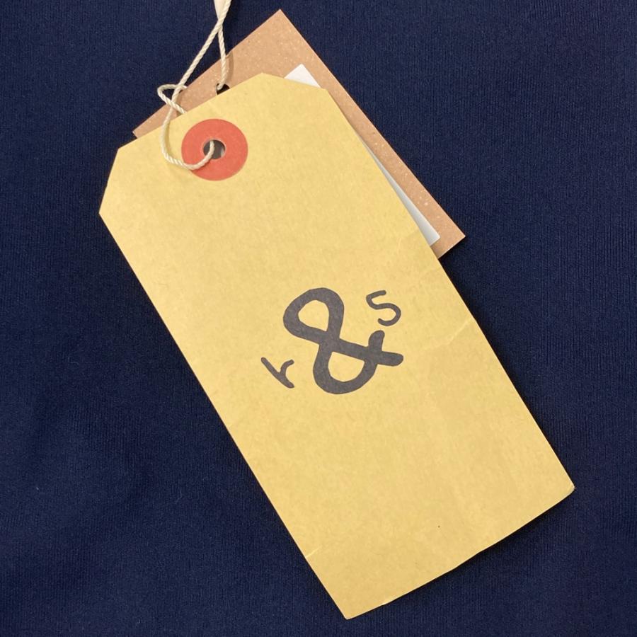 【美品】rough&swell　2025年春夏　モックネックシャツ rough&swell［ラフアンドスウェル］RS FLAG MOCK/半袖モック