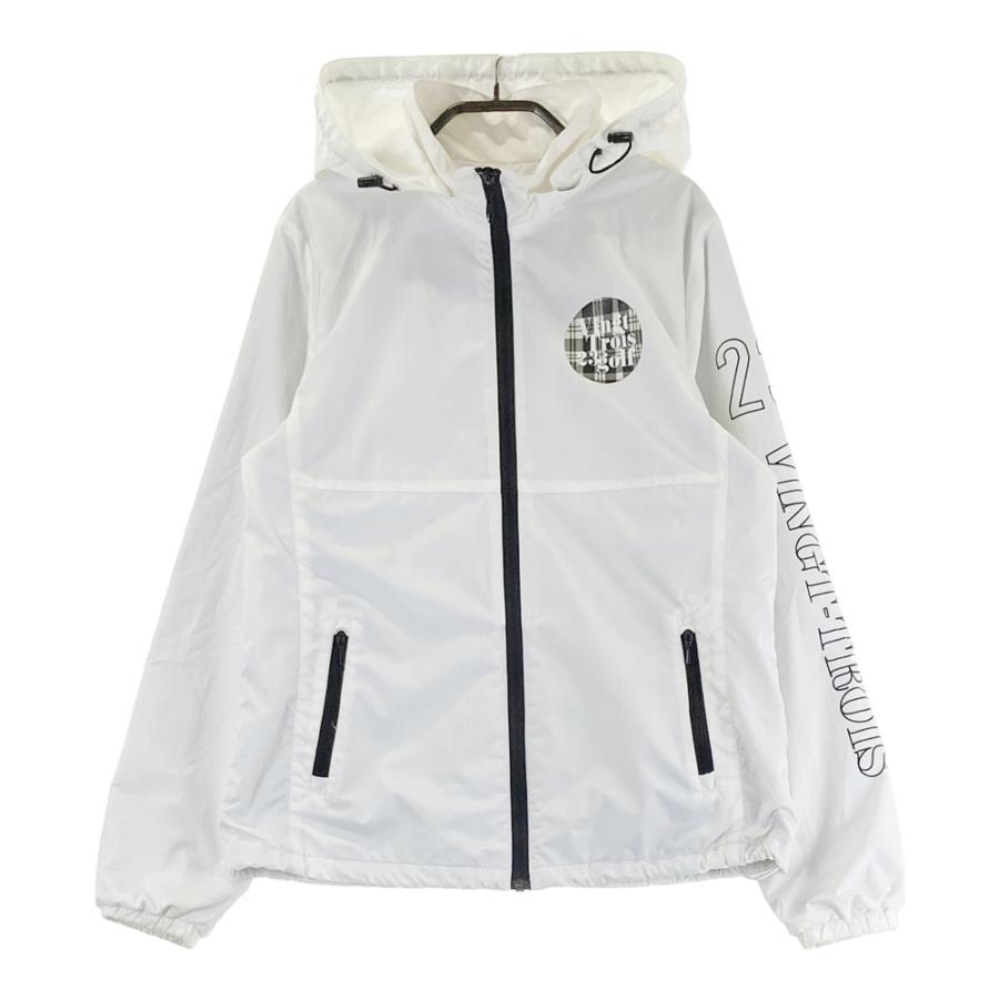   GOLFホワイトジャケット セール】ADICROSSバックグラフィック コーチジャケット【adidas Golf