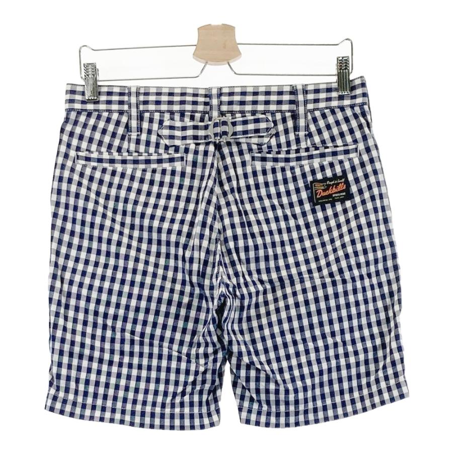 【未使用】rough＆swell チェック柄 ハーフパンツ メンズL ROUGH&SWELL ラフアンドスウェル ストレッチハーフパンツ