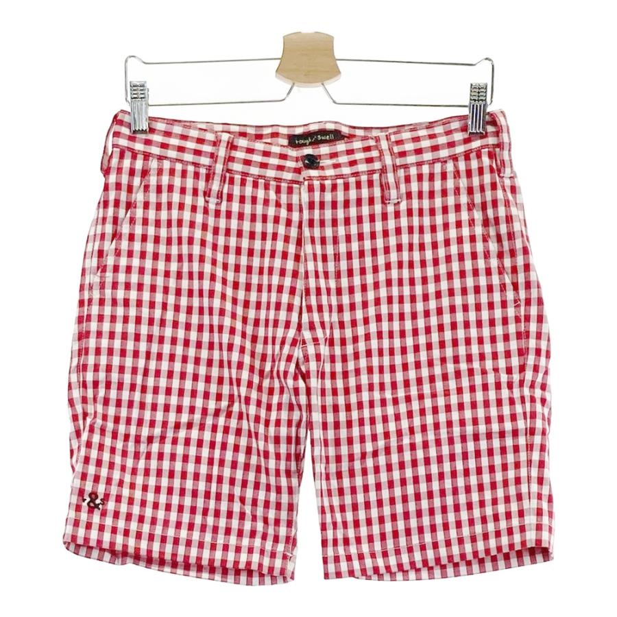 rough＆swell メンズハーフパンツ ネイビーチェック ラフアンドスウェル rough＆swell メンズハーフパンツ ネイビーチェック ラフアンド