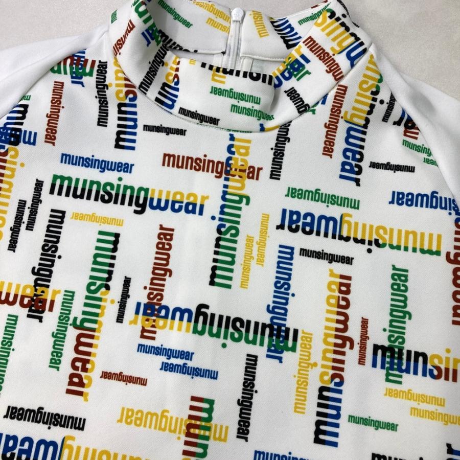 Munsingwear - coco 中古 マンシングウェア Munsing wear レディース 長袖シャツ L 白 ホワイト 裏起毛 ストレッチ Munsingwear - coco 中古 マンシングウェア Munsing wear