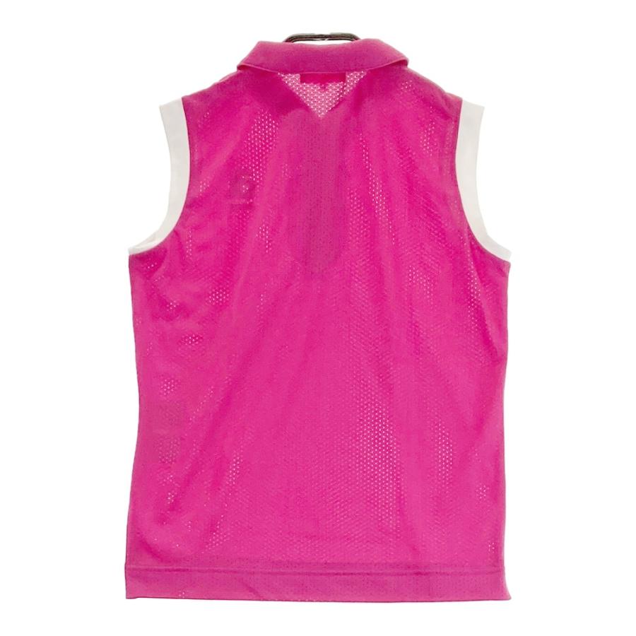 ARCHIVIO アルチビオ ノースリーブポロシャツ ピンク系 36