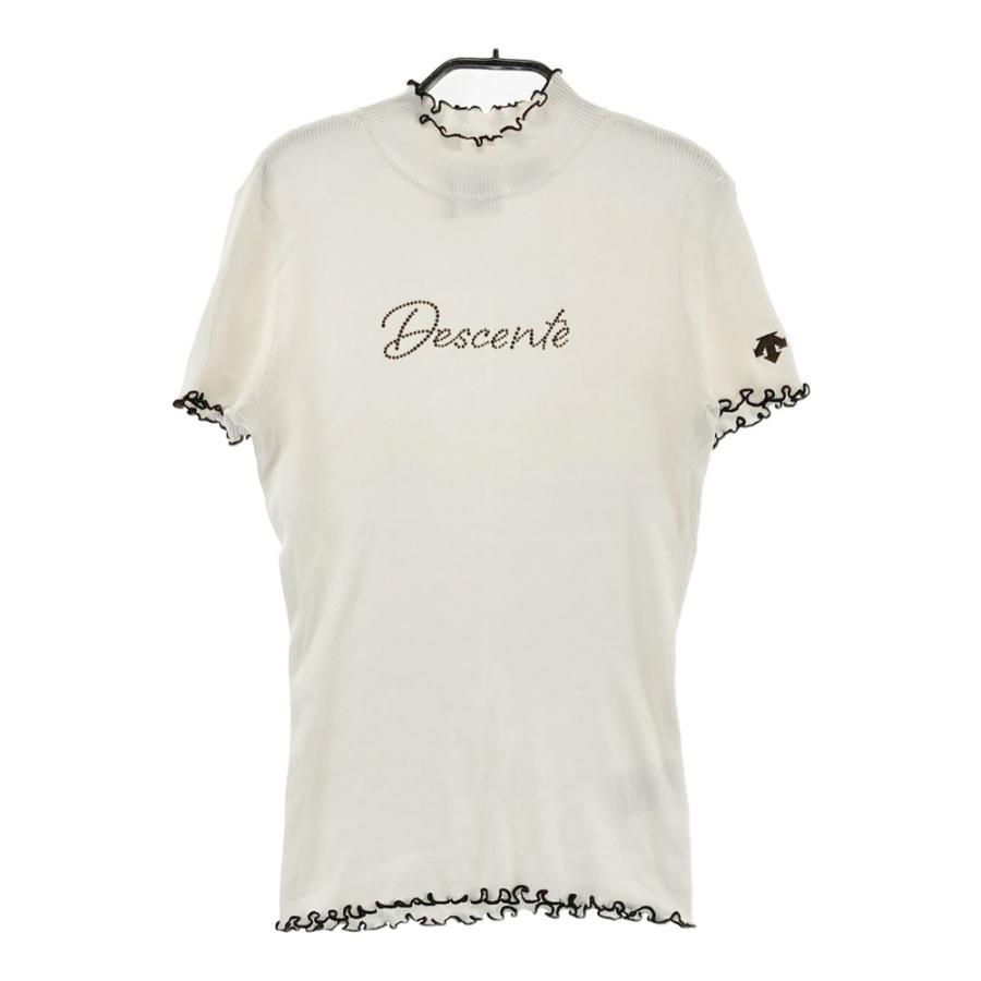 デサントゴルフ　モックネック半袖　ゴルフウェア　新品未使用 デサントゴルフ DESCENTE ゴルフ モックネックベアスムース半袖