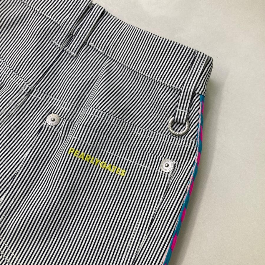 新品】PEARLY GATES パーリーゲイツ 055-2134604 スカート ストライプ