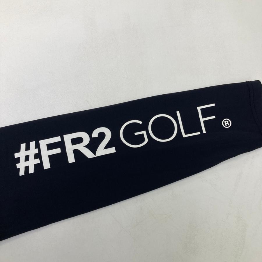 FR2 GOLF エフアールツーゴルフ ハイネック 長袖Tシャツ ブラック系 XL