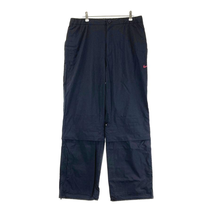 ナイキゴルフ　 レインウェアブラック　2way 美品】ナイキゴルフ レインウェア 上下セット 2WAYジャケット