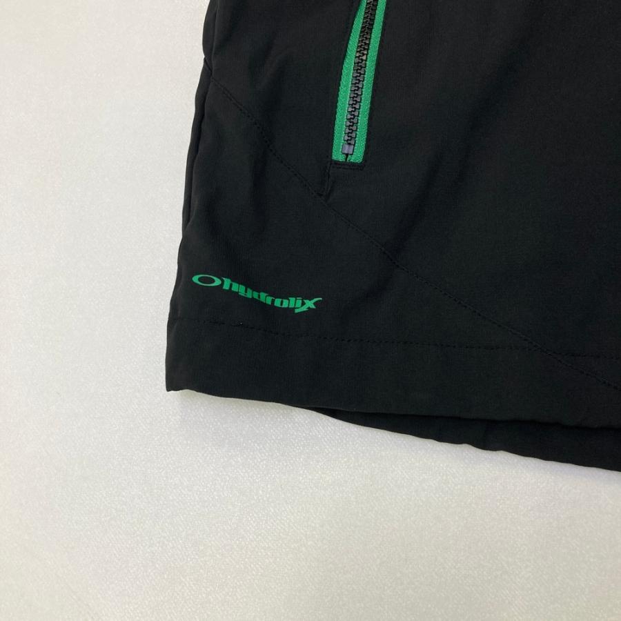 OAKLEY オークリー フード付 ジップベスト ブラック系 L ゴルフ