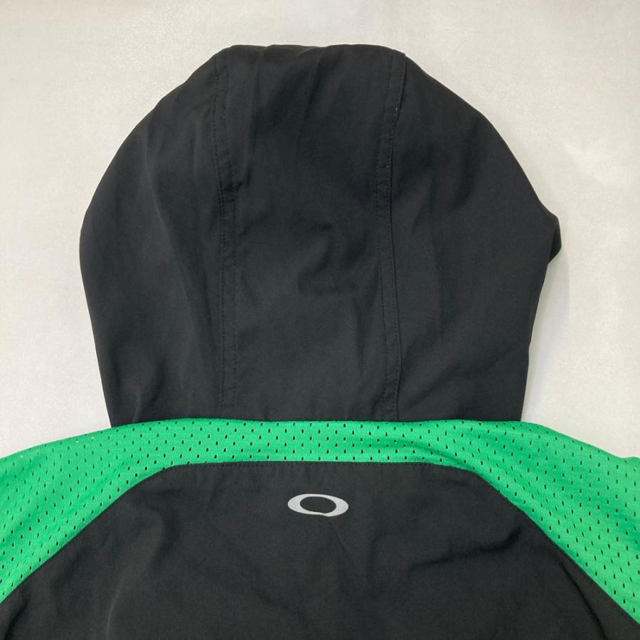 OAKLEY オークリー フード付 ジップベスト ブラック系 L ゴルフ
