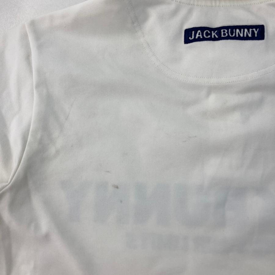 JACK BUNNY ポロシャツ ホワイト 直営店舗&公式オンライン限定】うさぎ刺繍PEポロシャツ | Jack