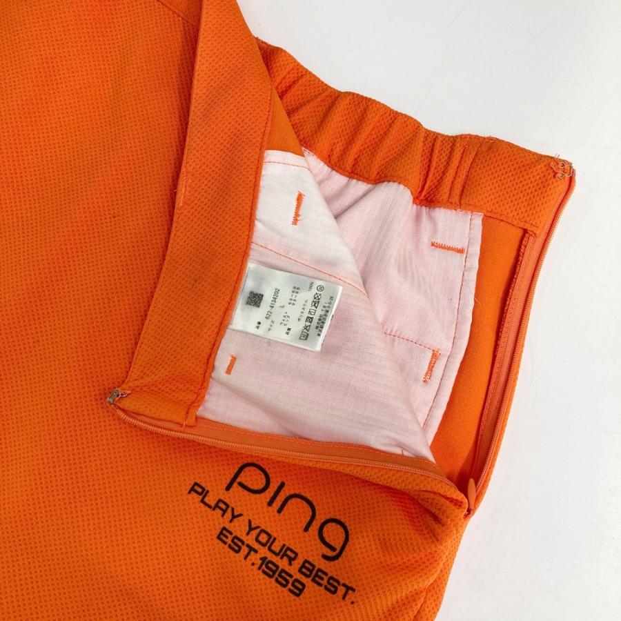 PING ピン 2024年モデル スカート  オレンジ系 L ゴルフウェア レディース |  | 02