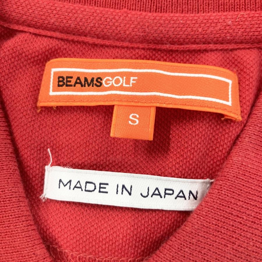 BEAMS GOLF（ビームス ゴルフ） 半袖ポロシャツ レッド系 S ゴルフ