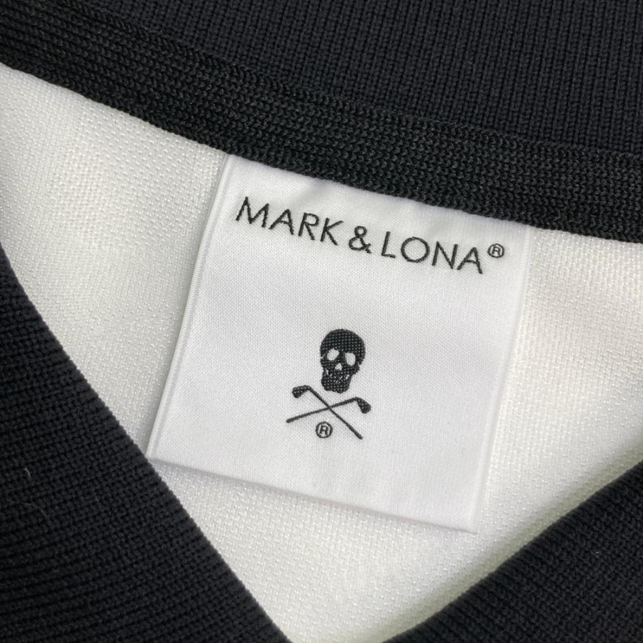 【美品】MARK&LONA 2024ロゴポロシャツ グレーゴルフウェア 48 MARK&LONA - 半袖 ポロシャツ | メンズ ゴルフウェア | GREY