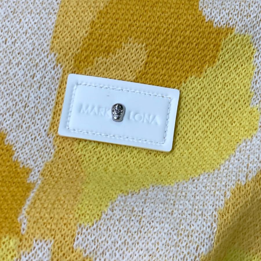 MARK&LONA マークアンドロナ Vネック ニットセーター 迷彩柄