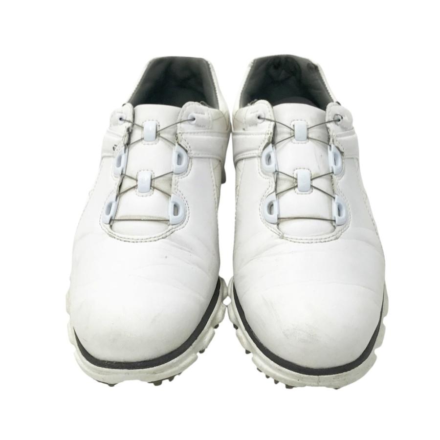 新品 フットジョイ FootJoy ゴルフシューズ 55522J ホワイト 27 新品】フットジョイ ゴルフシューズ 白×グレー 55522J TOUR