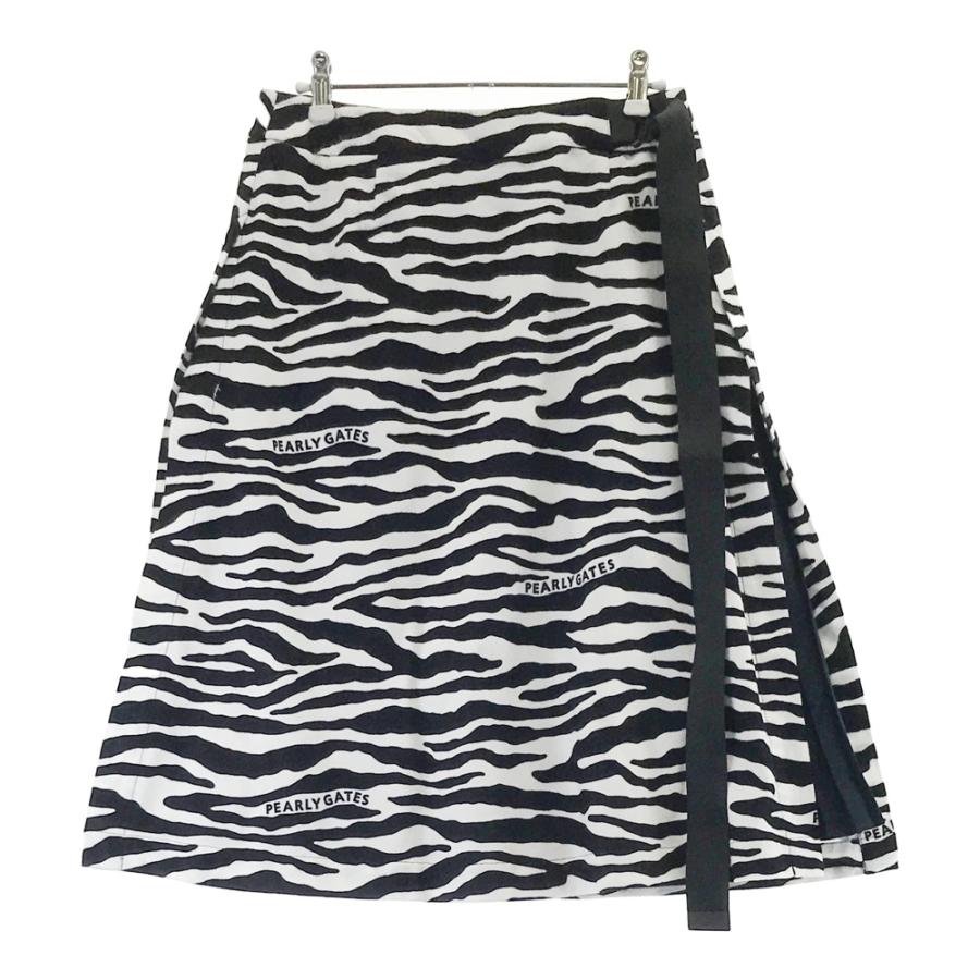 新品】PEARLY GATES パーリーゲイツ 055-1234034 プリーツ切替 ミドル