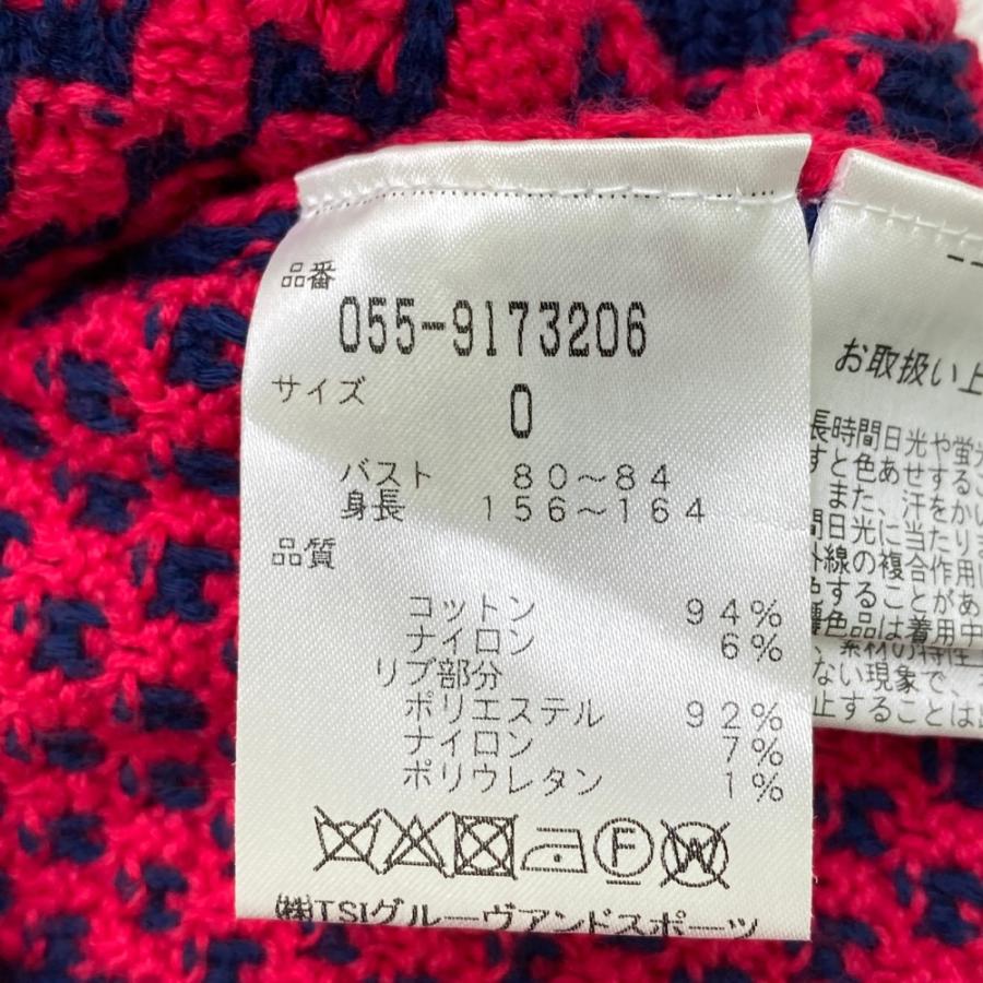 PEARLY GATES パーリーゲイツ ニットベスト チェック柄 ピンク系