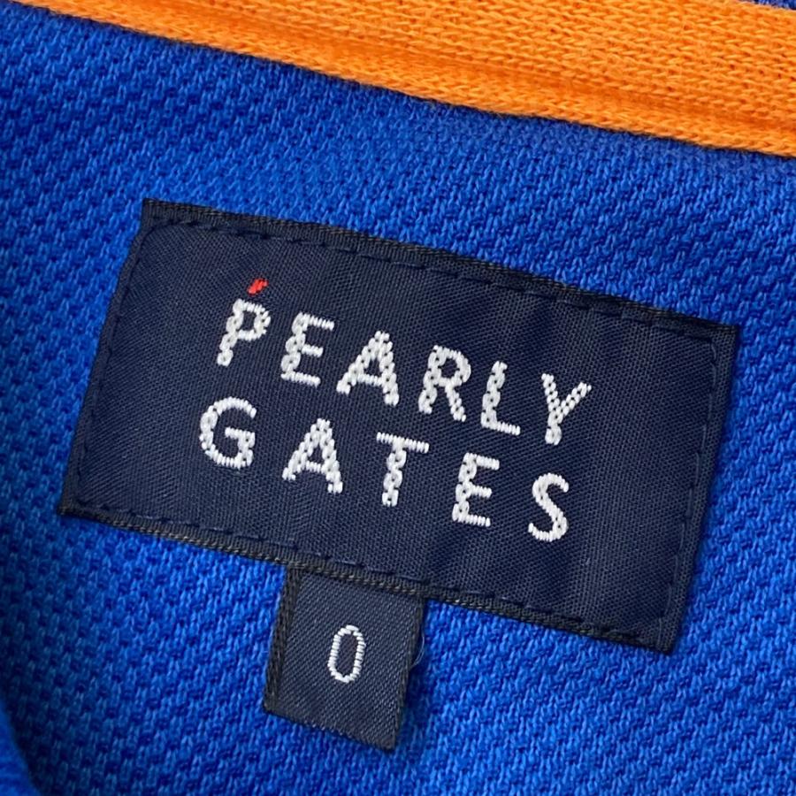 PEARLY GATES（パーリーゲイツ） ノースリーブポロシャツ ブルー系 0