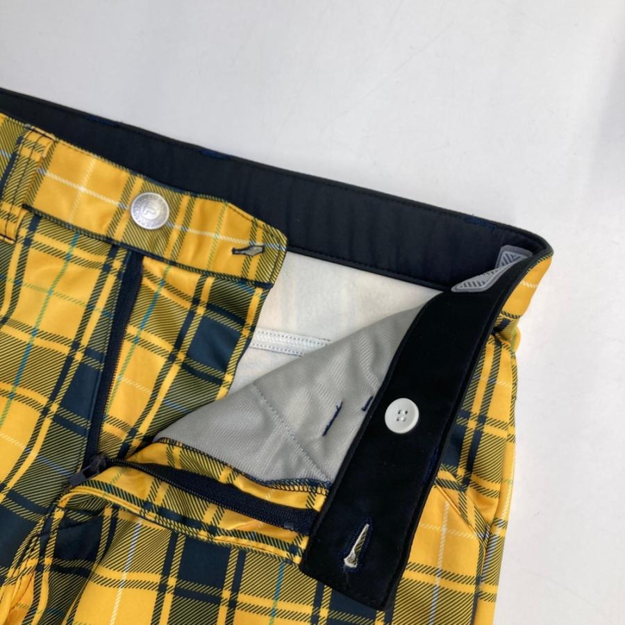 FILA GOLF フィラゴルフ IK4EM308 裏起毛 ロングパンツ チェック柄