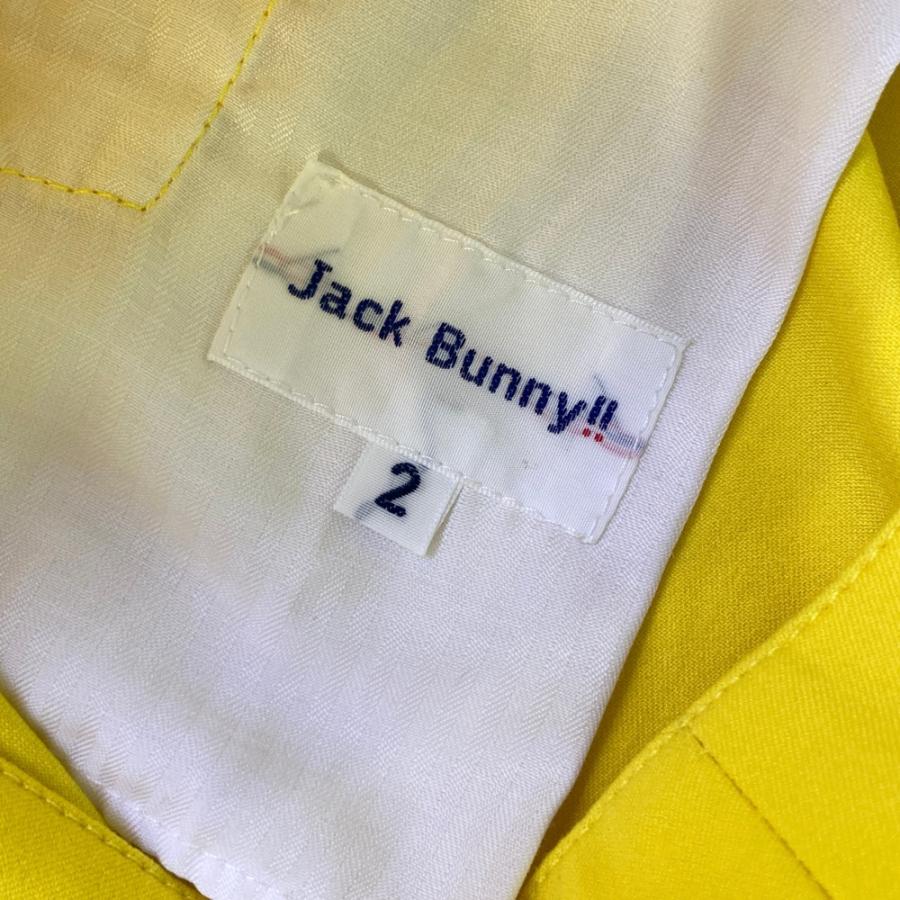 新品】JACK BUNNY ジャックバニー ストレッチパンツ イエロー系 2