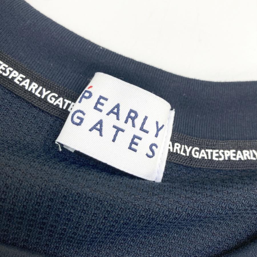 PEARLY GATES パーリーゲイツ 2025年モデル 半袖Tシャツ ネイビー系 4