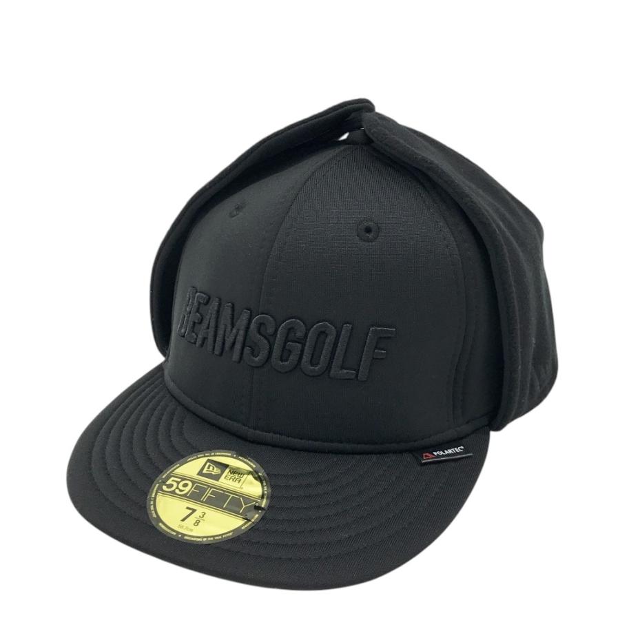 BEAMS GOLF ビームスゴルフ ×NEW ERA 耳当て付 フラットキャップ