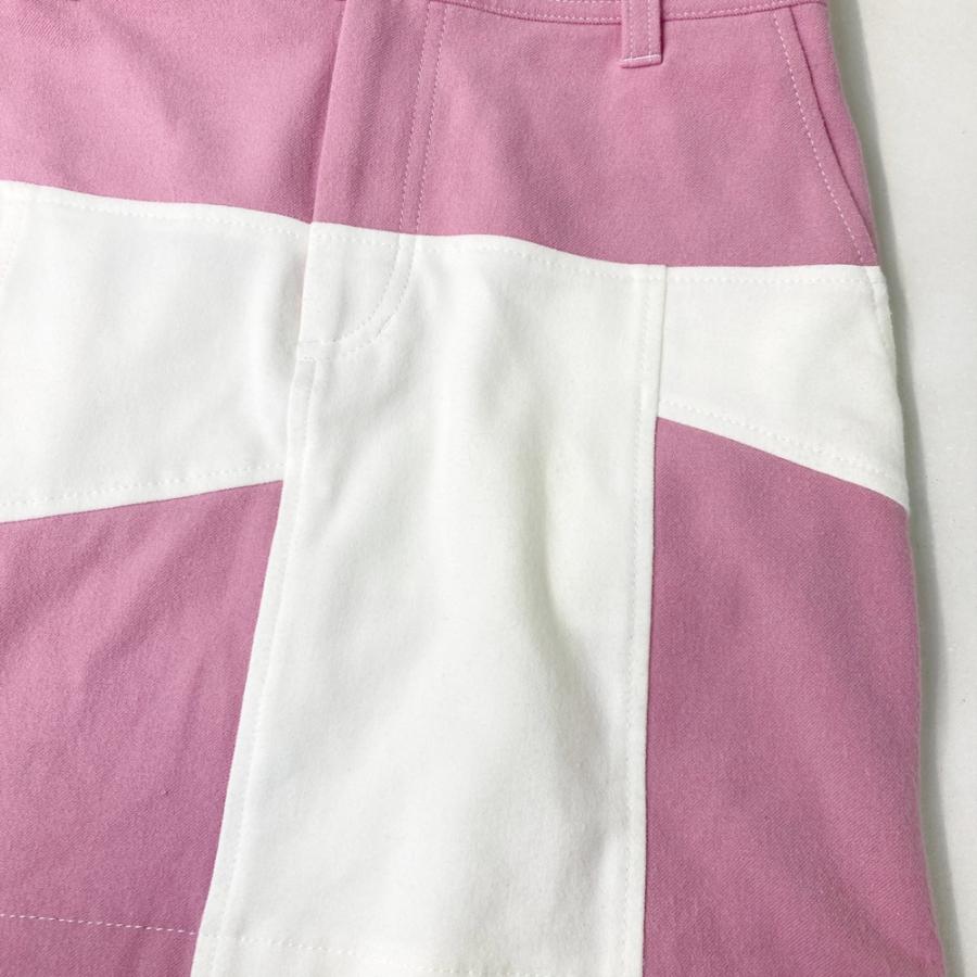 JUN&ROPE ジュン アンド ロペ ストレッチ スカート ピンク系 S