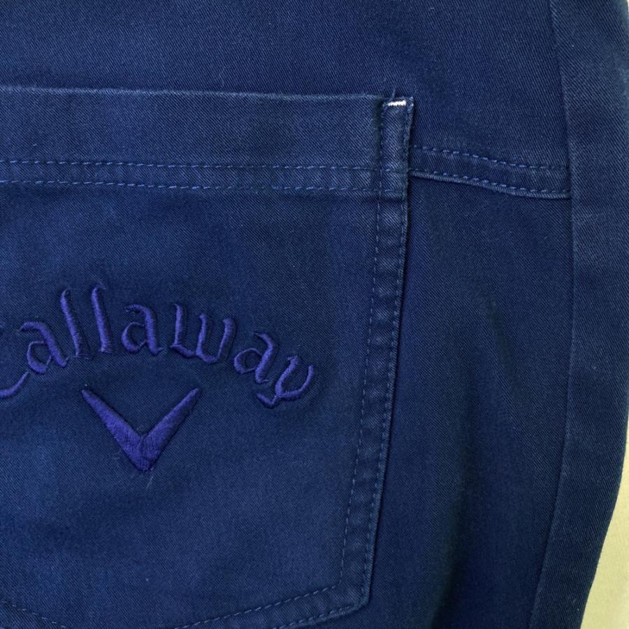CALLAWAY キャロウェイ ストレッチパンツ ネイビー系 LL ゴルフウェア