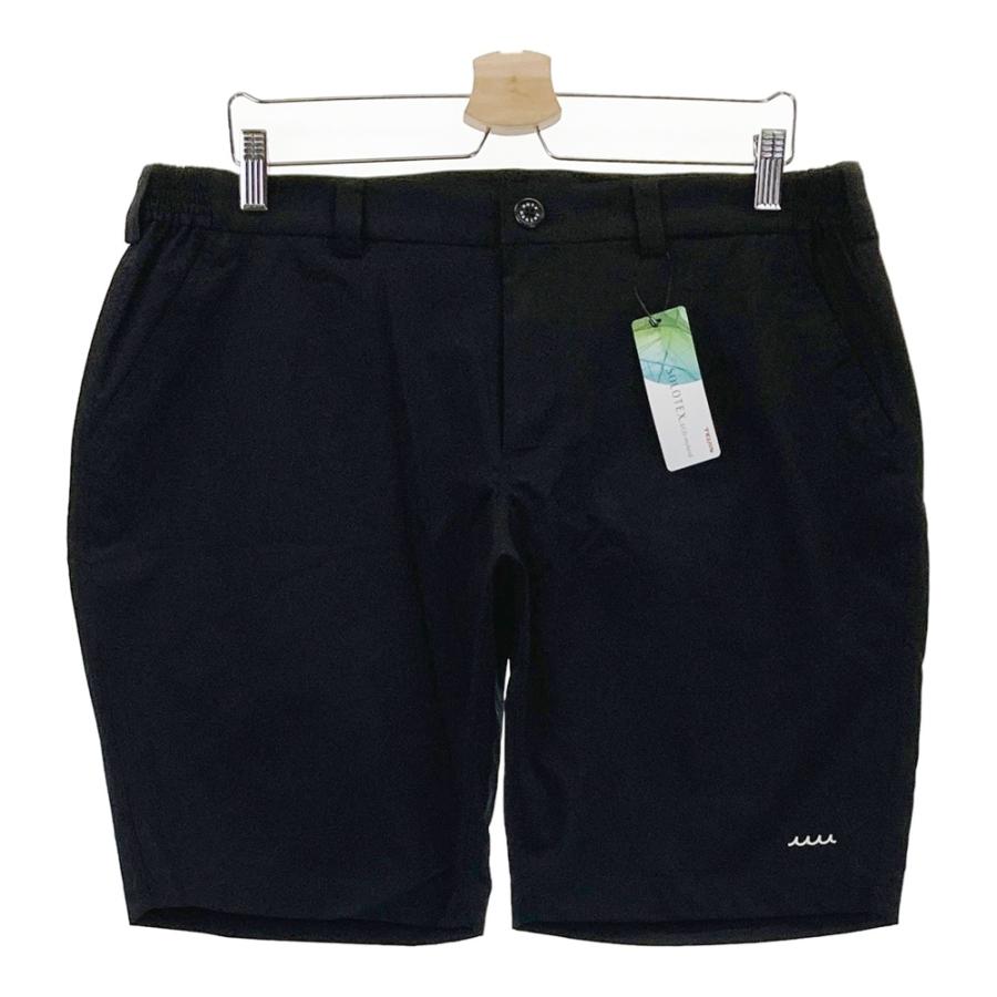 新品muta MARINE ゴルフ　ハーフパンツ 新品】MUTA MARINE ムータマリン ハーフパンツ ブラック系 7