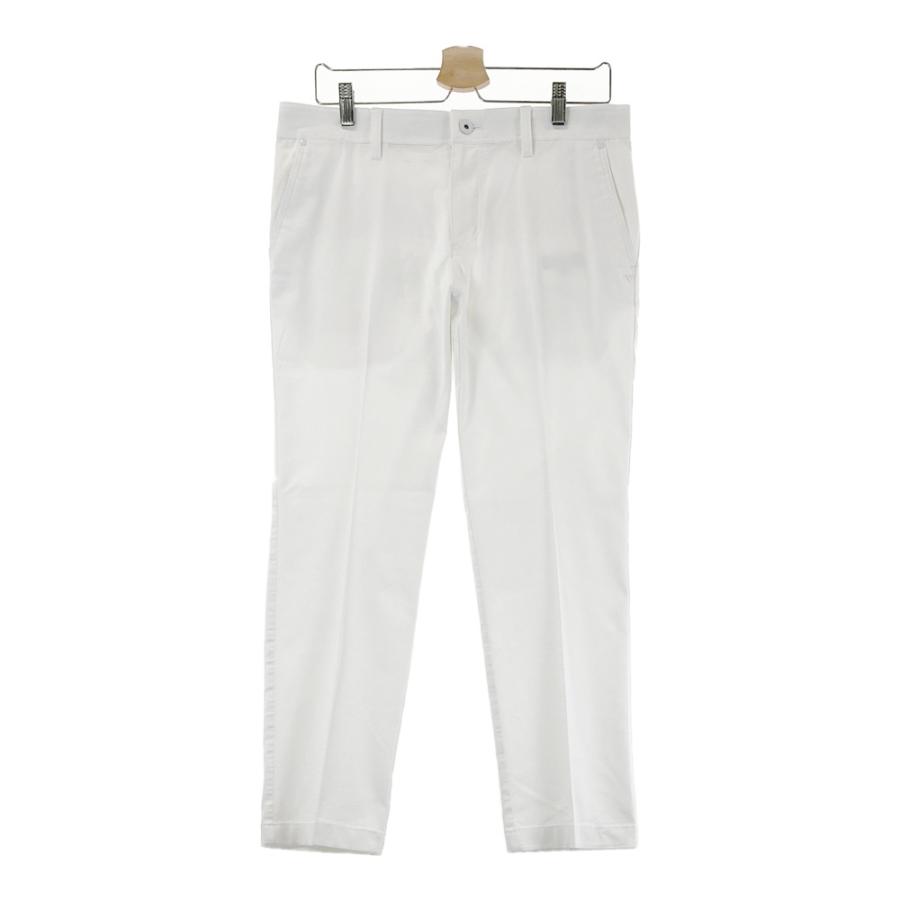 CALLAWAY キャロウェイ ストレッチパンツ 総柄 ホワイト系 L