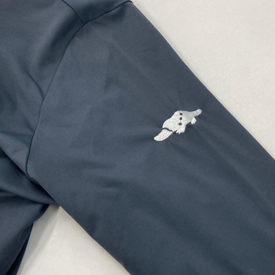 ROUGH&SWELL ラフアンドスウェル 長袖ポロシャツ ボタンダウン Ｍ ROUGH&SWELL ラフアンドスウェル 長袖ポロシャツ ボタンダウン