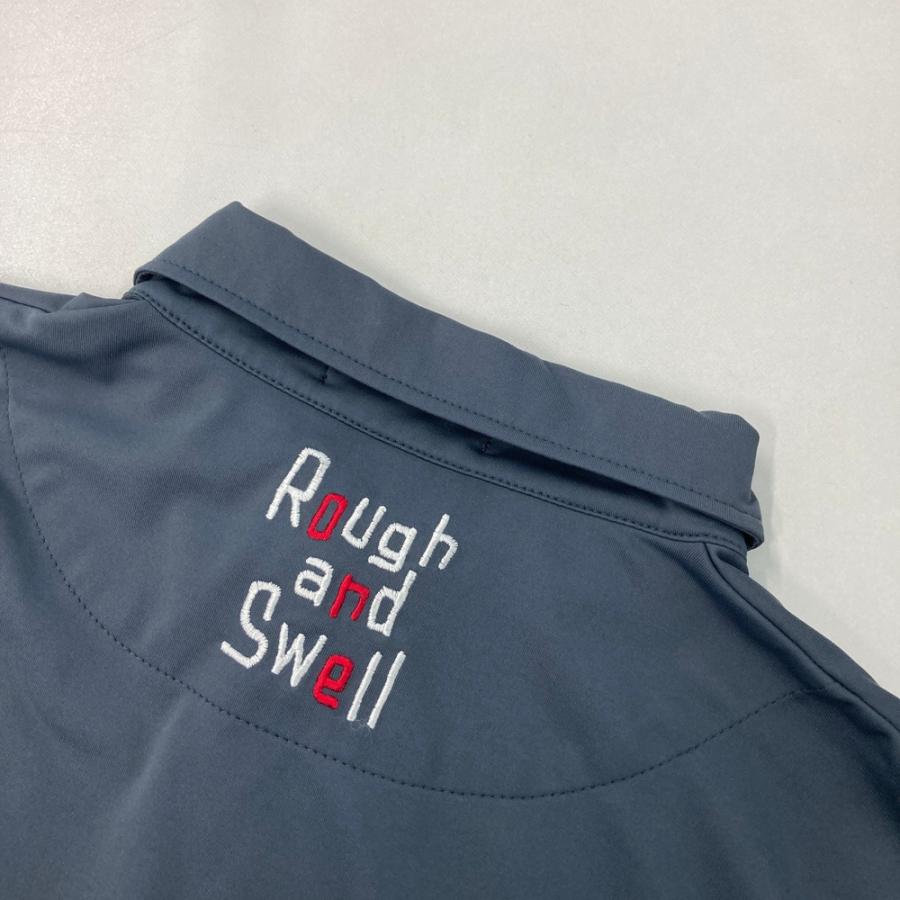 ROUGH&SWELL ラフアンドスウェル 長袖ポロシャツ ボタンダウン