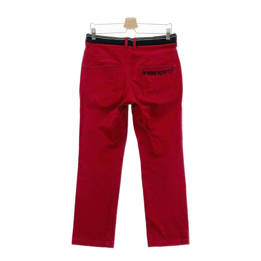 LE COQ GOLF ルコックゴルフ ストレッチパンツ レッド系 79 ゴルフ